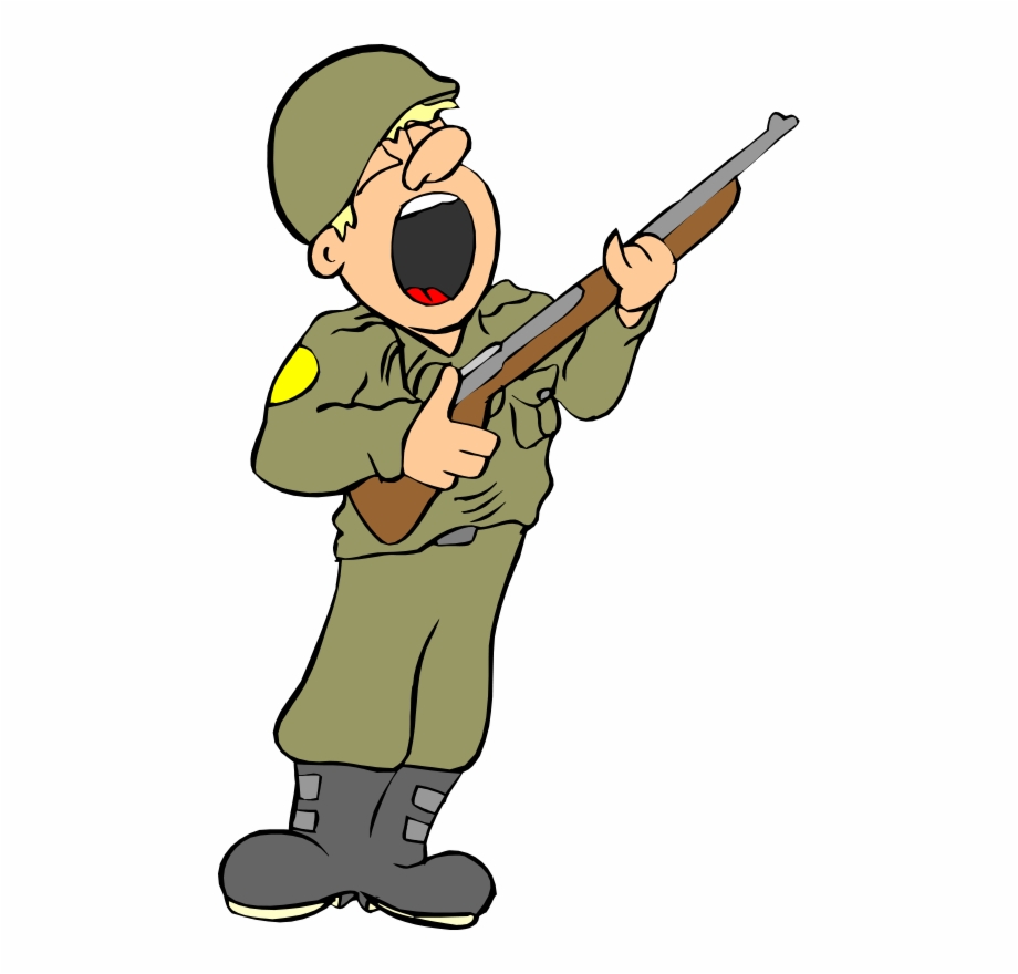 Picture Transparent Library Military American Soldier Clipart