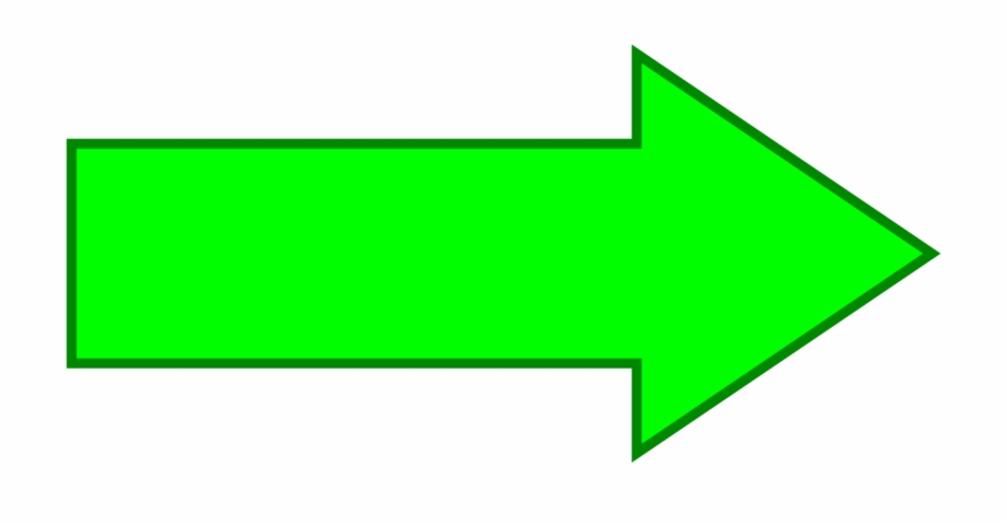 Green Arrow Png Right Arrow Green Png