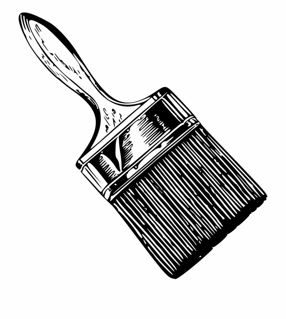 Brush Decorating Paintbrush Paint Brush Png Drawing