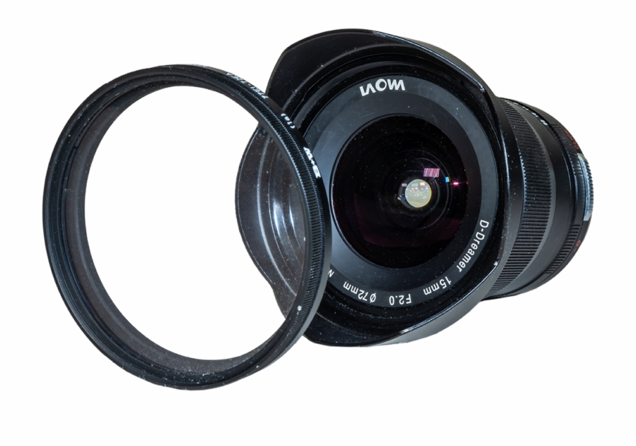 Laowa 15Mm Front View With Filter Camera Lens