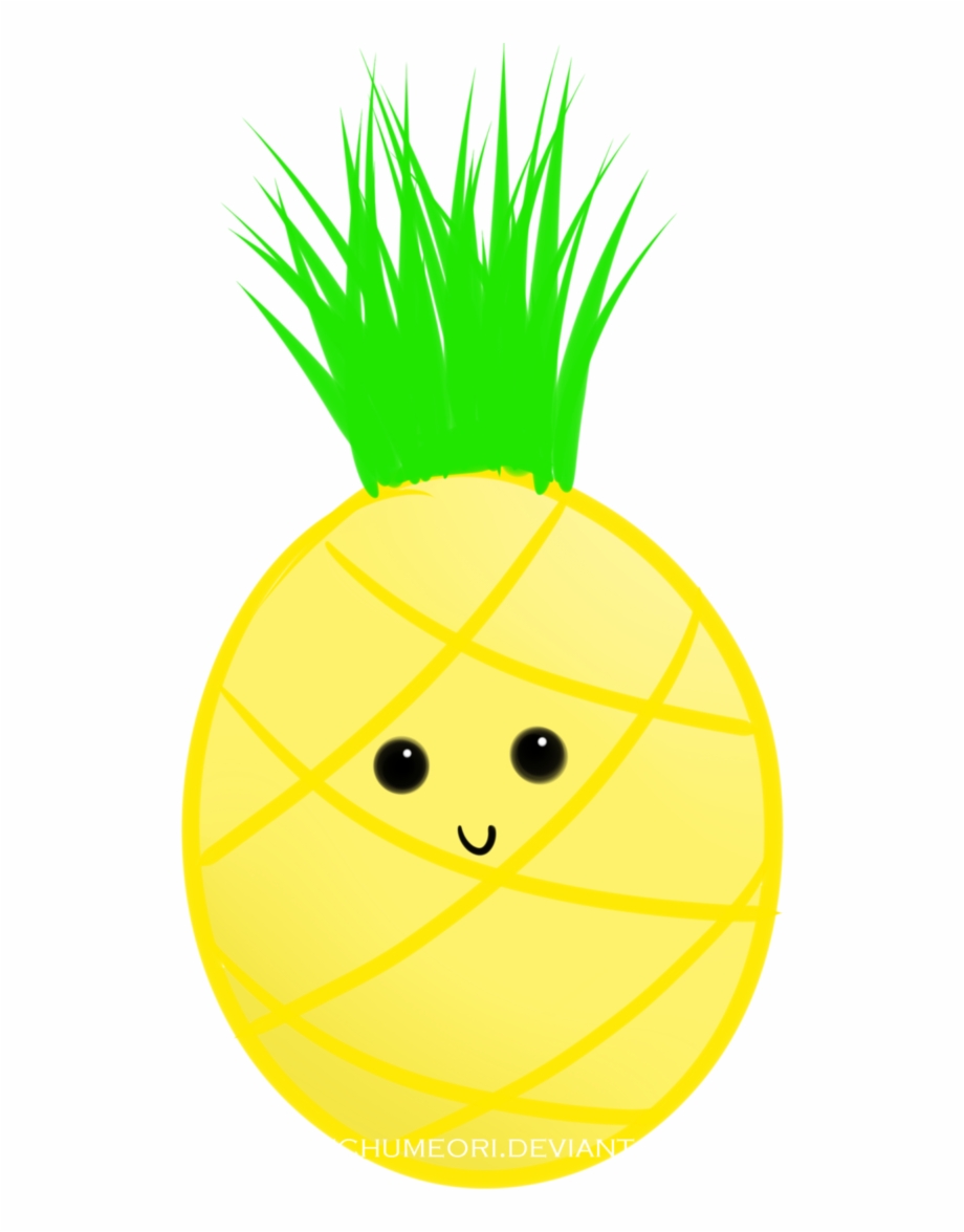 Jpg Royalty Cute Pineapple Cartoon Transparent