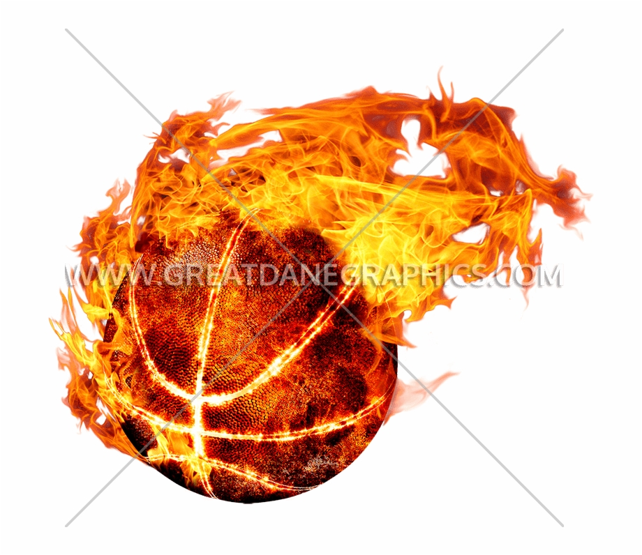 Fireball Basketball Png Hd Fire Ball