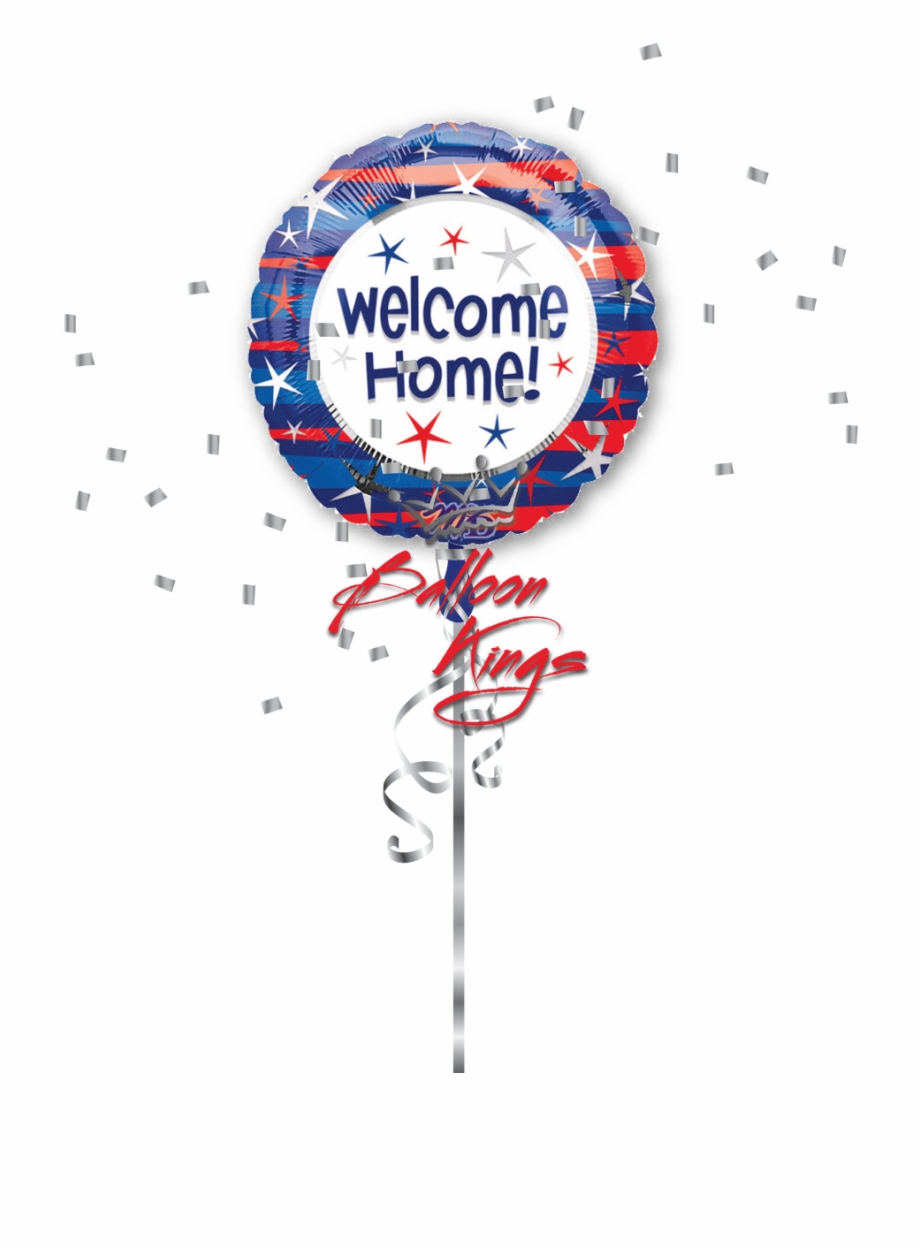Welcome Home Stars Balloon