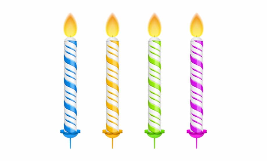 Birthday Candles Png Transparent Images Png Vector Candle
