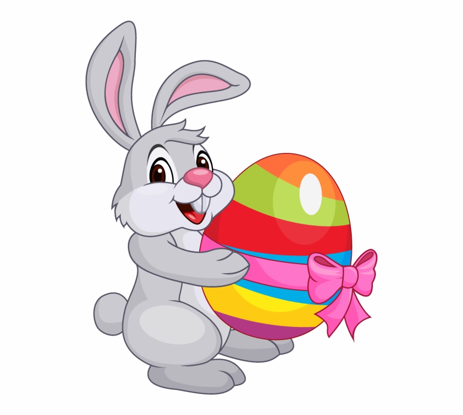 Cartoon Easter Bunny Easter Bunny Rabbit Clipart
