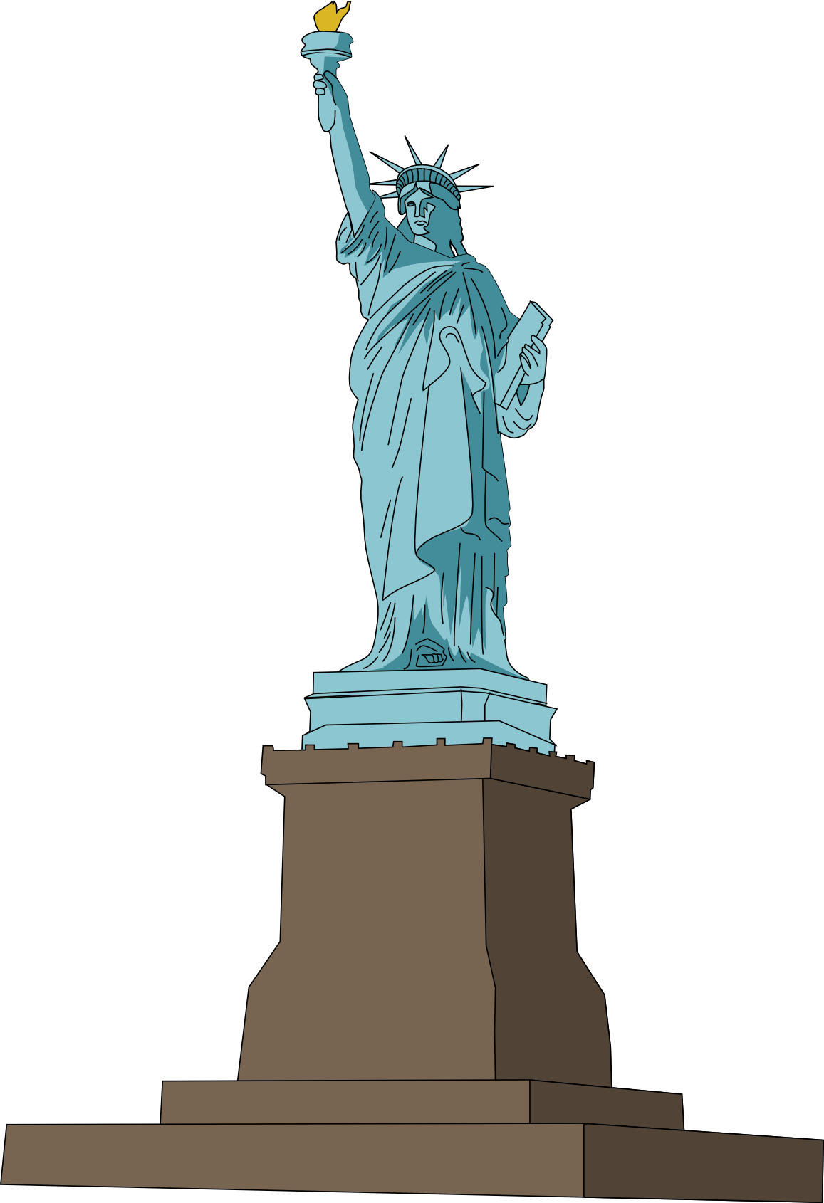 Free To Use Public Domain Monuments Clip Art