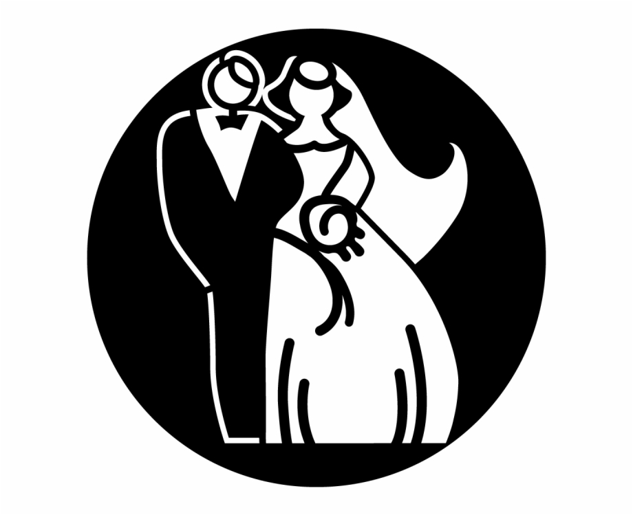 Wedding Couple A Illustration