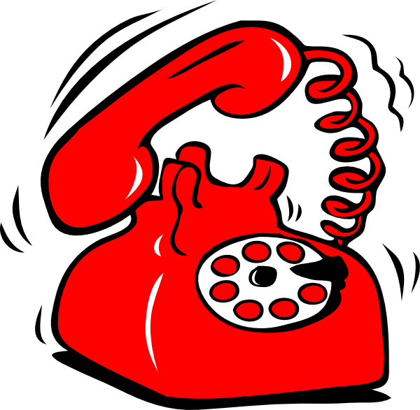Telephone Ringing Clipart