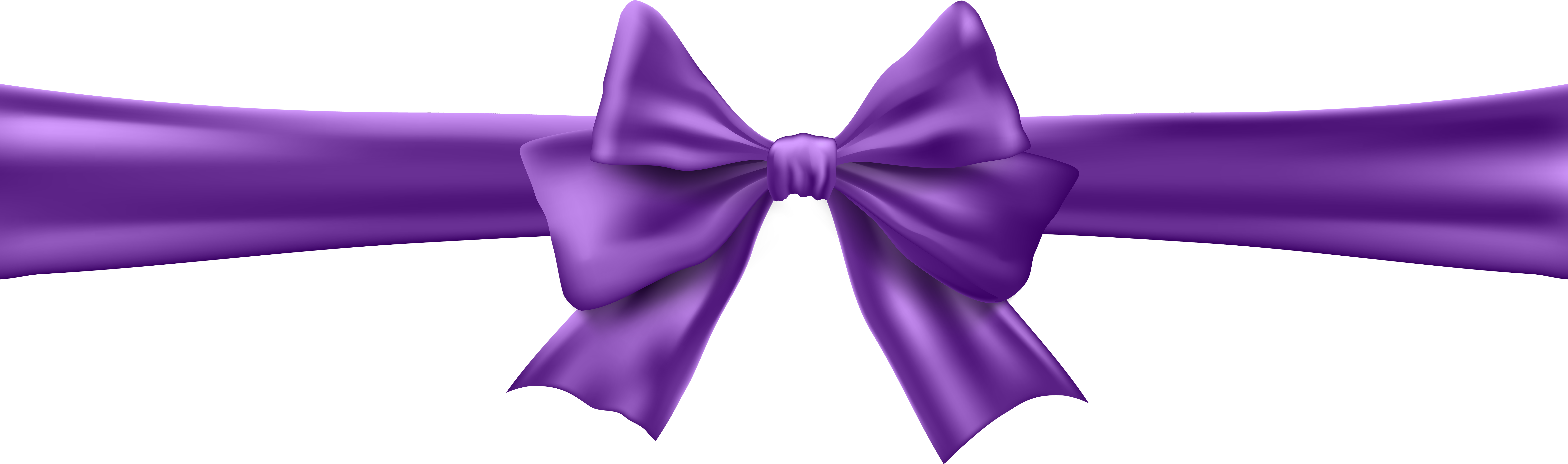 Purple Bow Png Blue Ribbon Bow Png