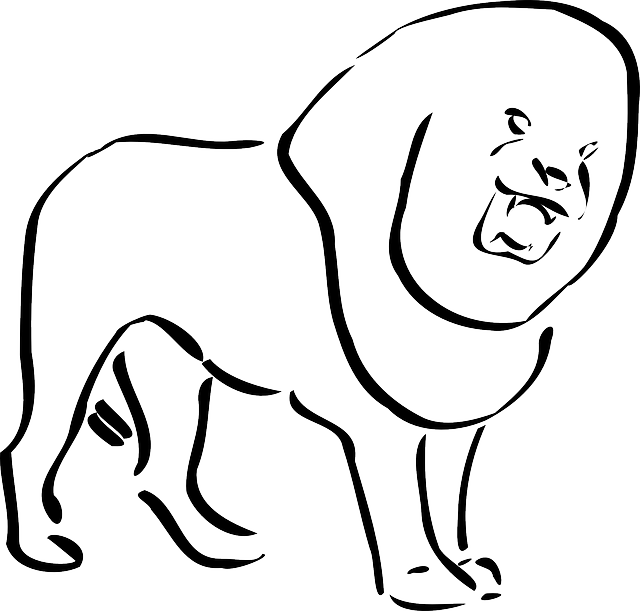 White Lion Clipart Lion Tail Lion Clip Art