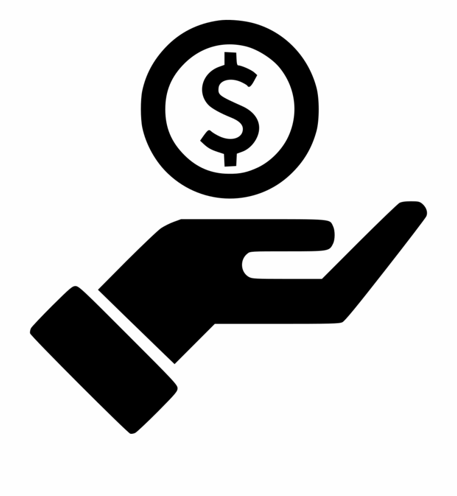 Png File Svg Hand With Dollar Icon