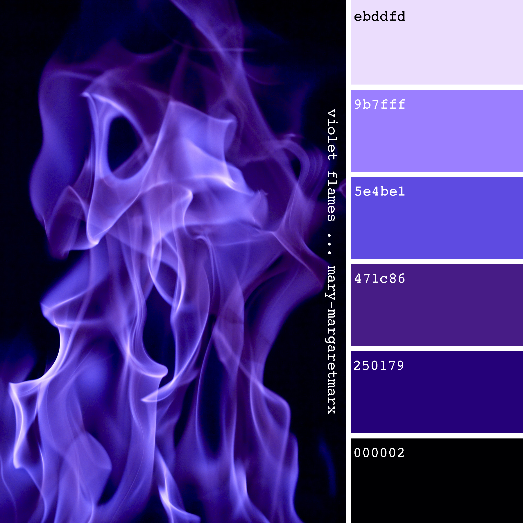 Purple Flames Png