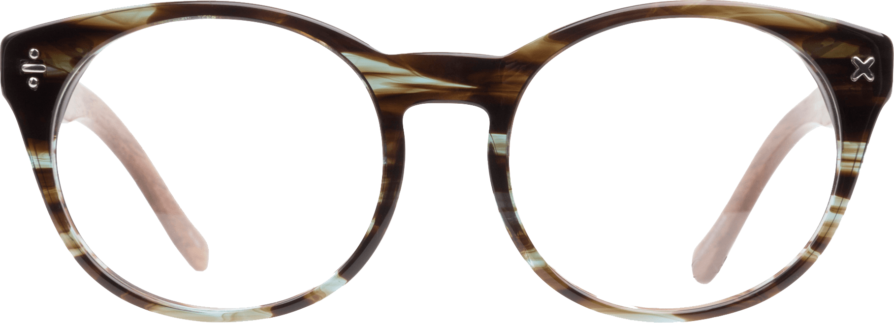 Round Frame Eyeglasses Png