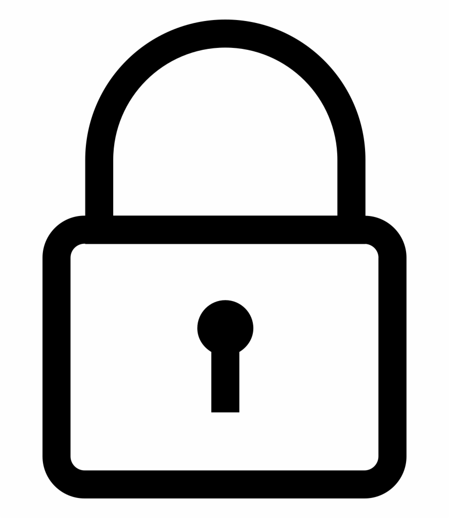 Png File Svg Lock Line Icon Png