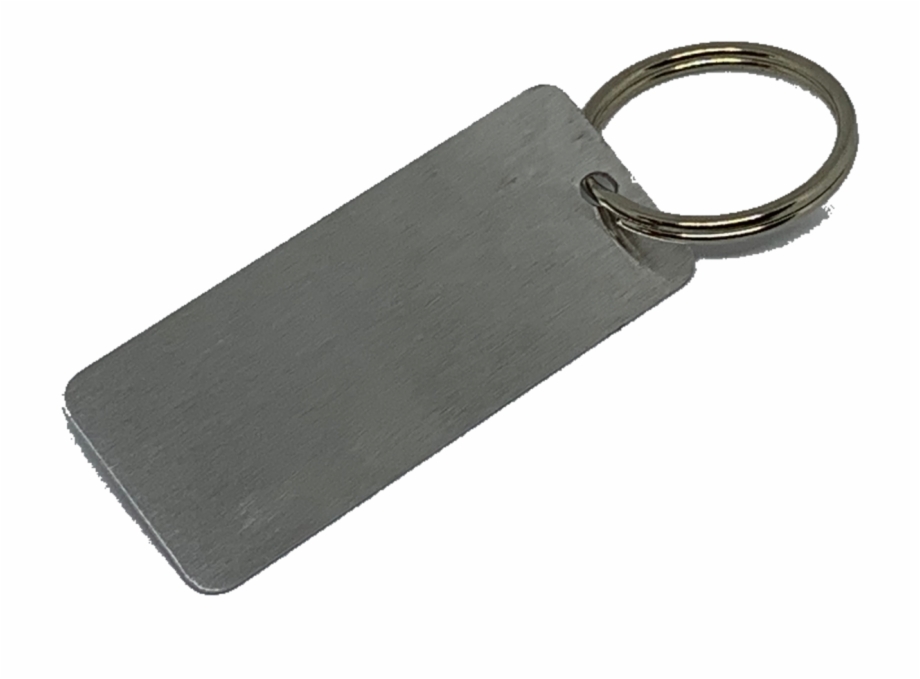 New Wholesale 50 Blank Metal Key Chain Tag