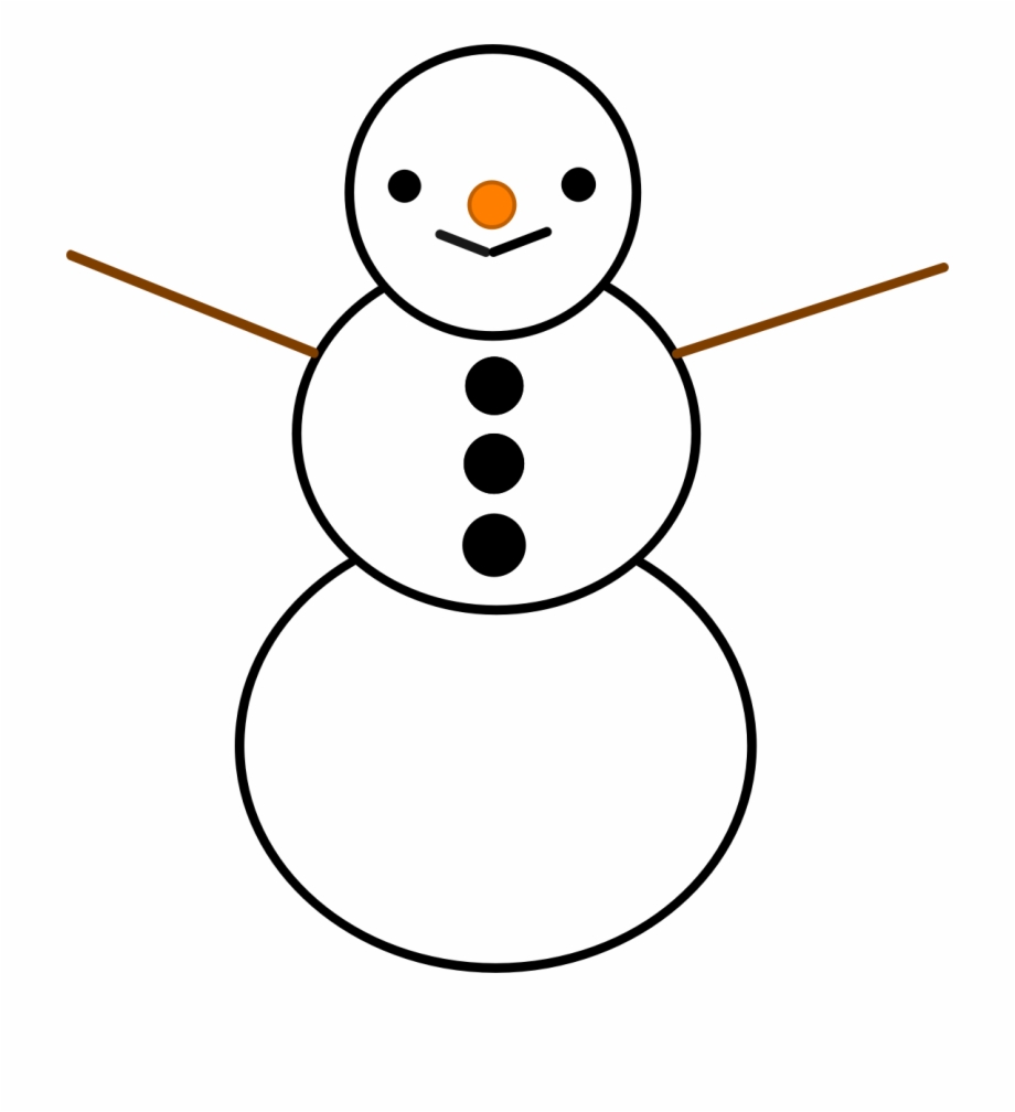 1480560886 Clip Art Snowman Clipart Picture Of Snow