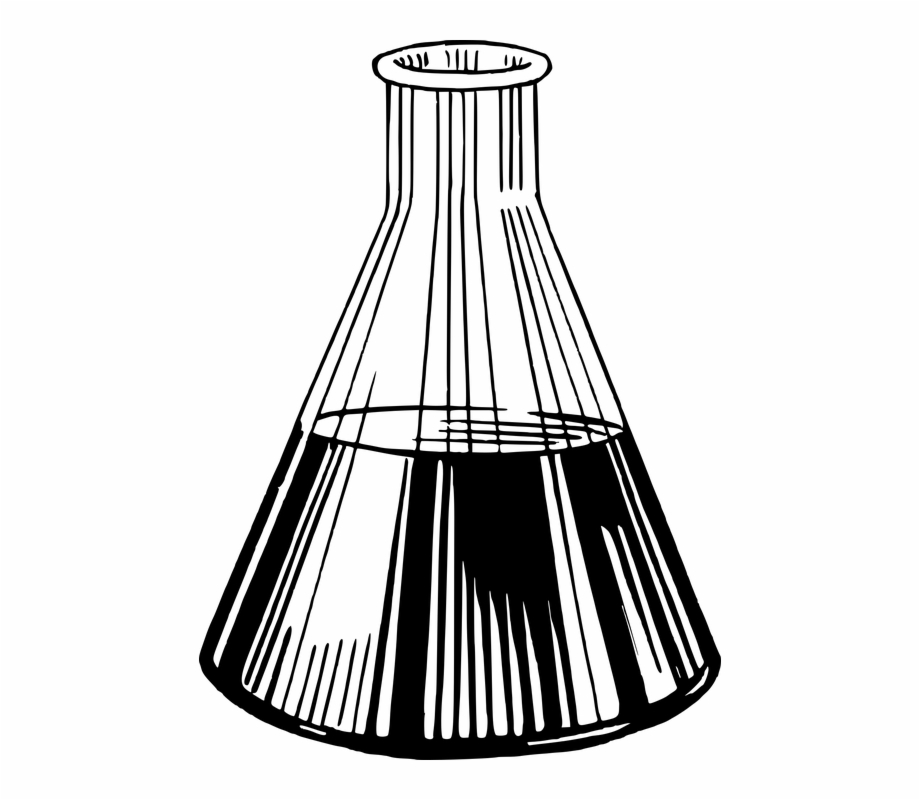 Chemistry Conical Flask Glass Glassware Laboratory Erlenmeyer Flask