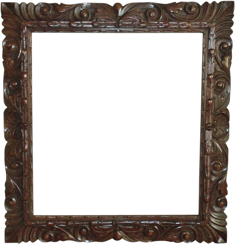 Antique Wooden Frame Png Picture Frame