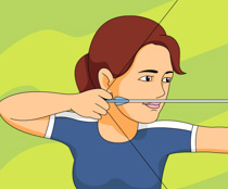 Free sports archery clipart clip art pictures graphics 6