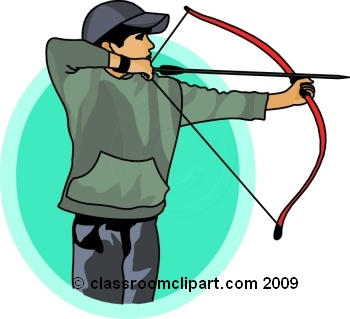 Free sports archery clipart clip art pictures graphics 8