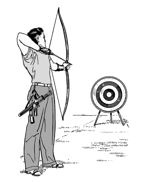 Free archery clipart the cliparts