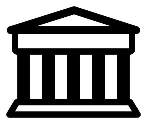 Bank pictogram vector clip art public domain vectors
