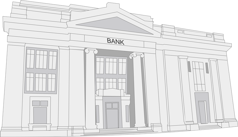 Bank free to use clipart