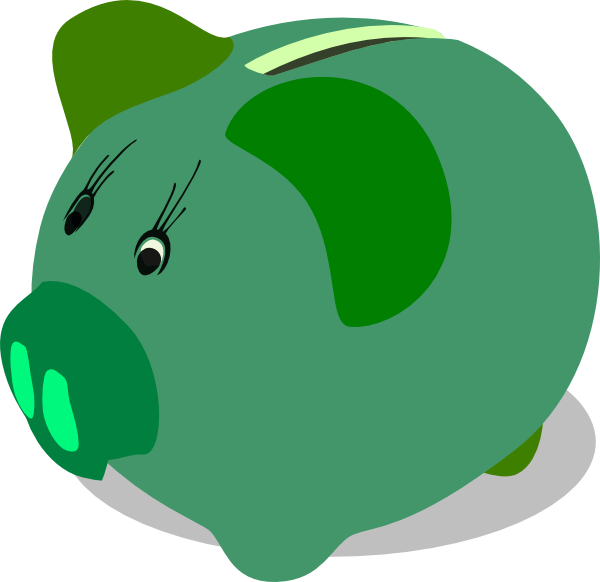 Free piggy bank clipart the cliparts