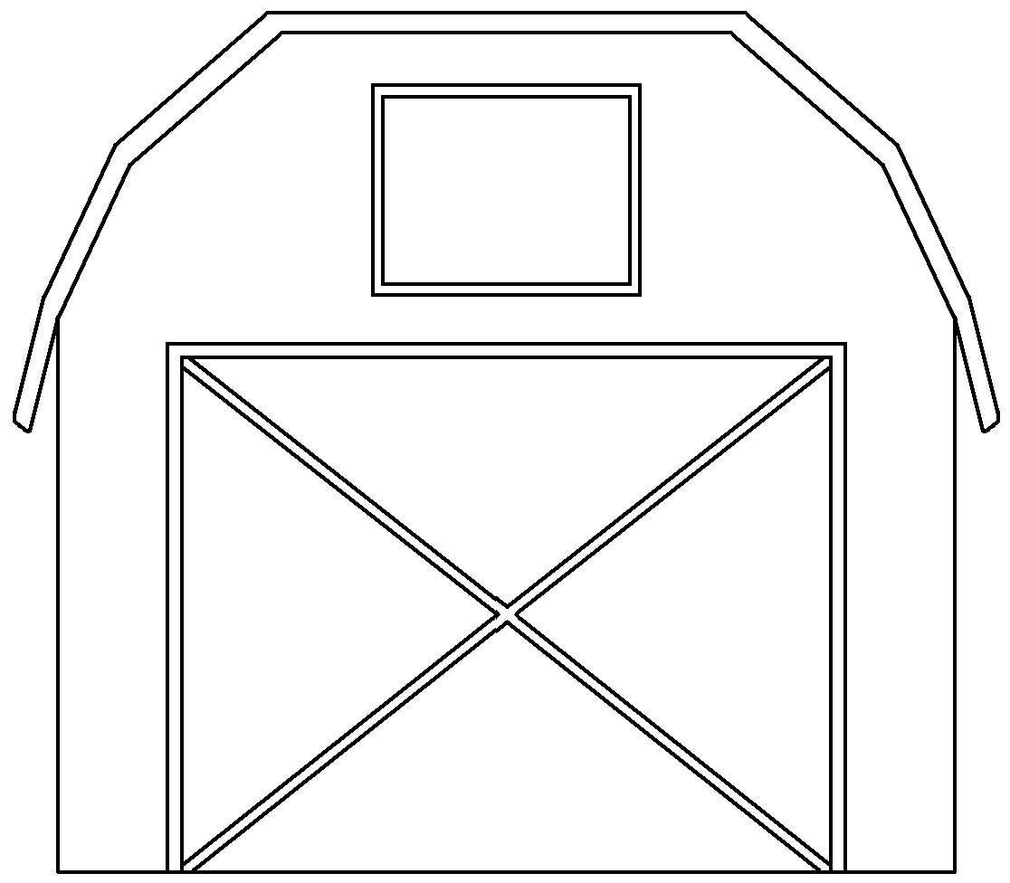 Barn clip art black and white clipart cliparts for you