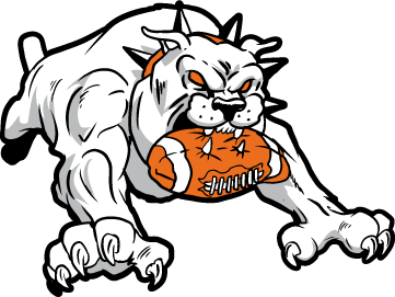 Bulldog football mascot clipart dromgfl top