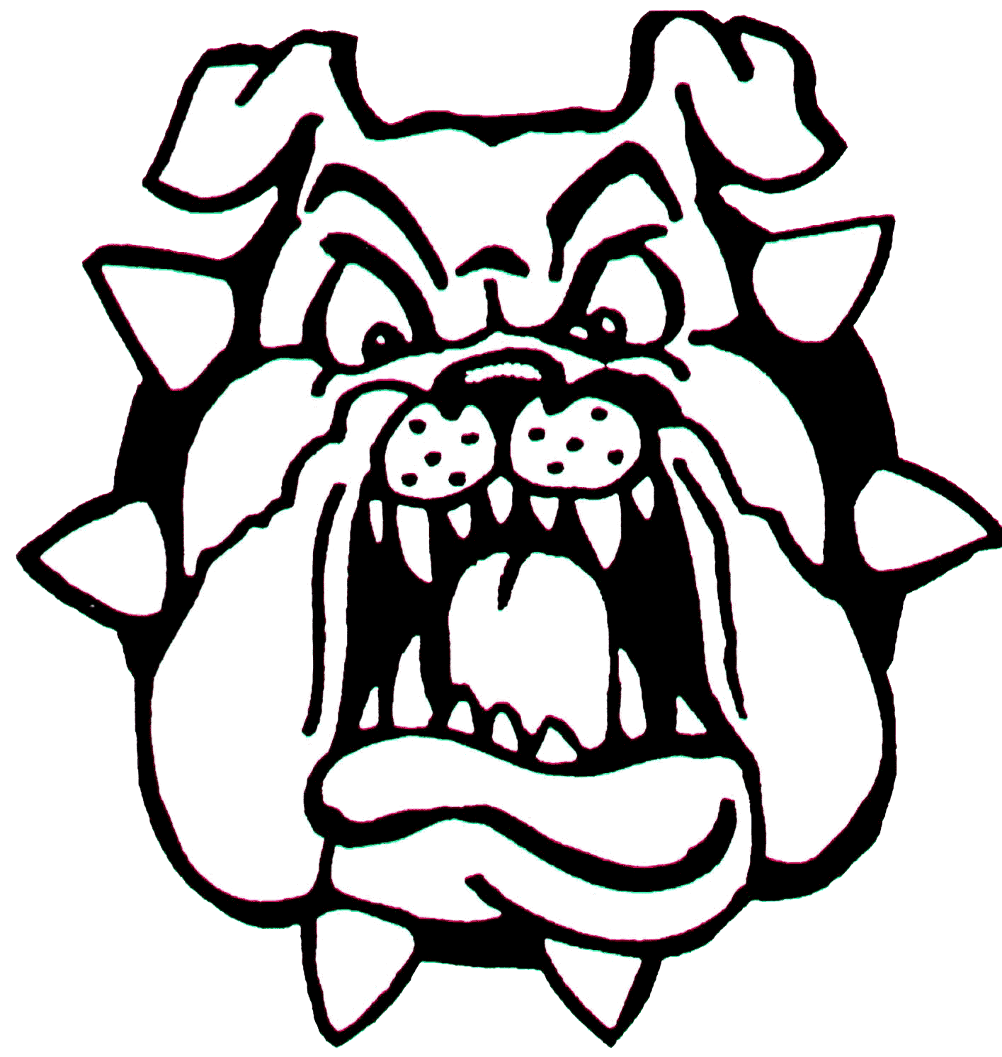 Bulldog face clip art dromggb top