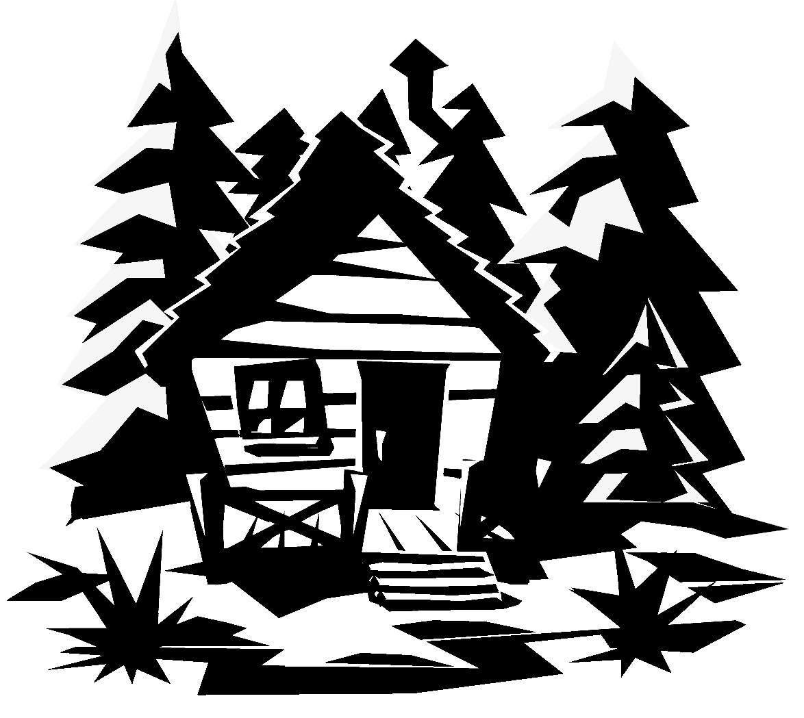 Cabin clip art free clipart images 6