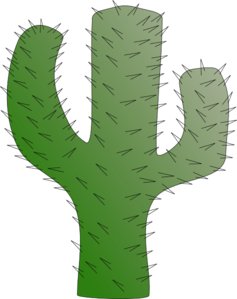 Cactus clip art at clker vector clip art