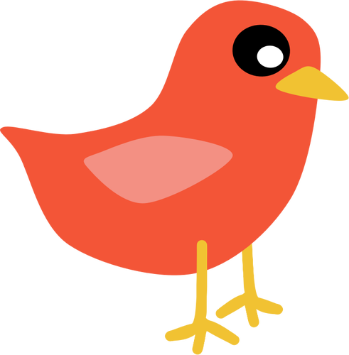 Red cardinal bird vector clip art public domain vectors