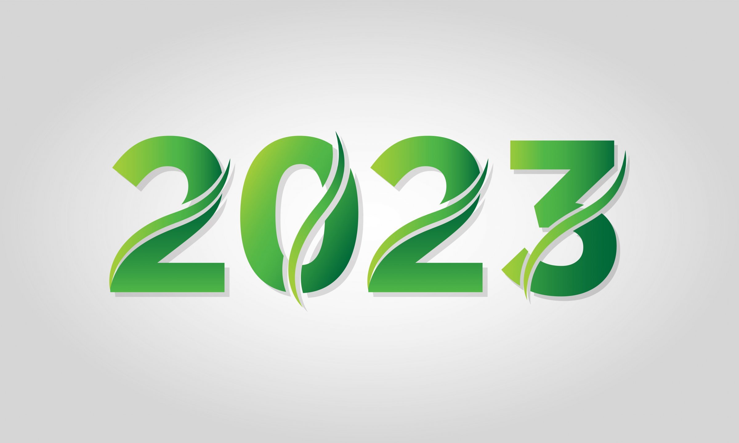 Happy new year 2023 text typography design Clip Art Library
