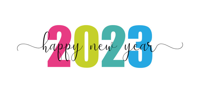 Happy New Year 2023 Image - Clip Art Library