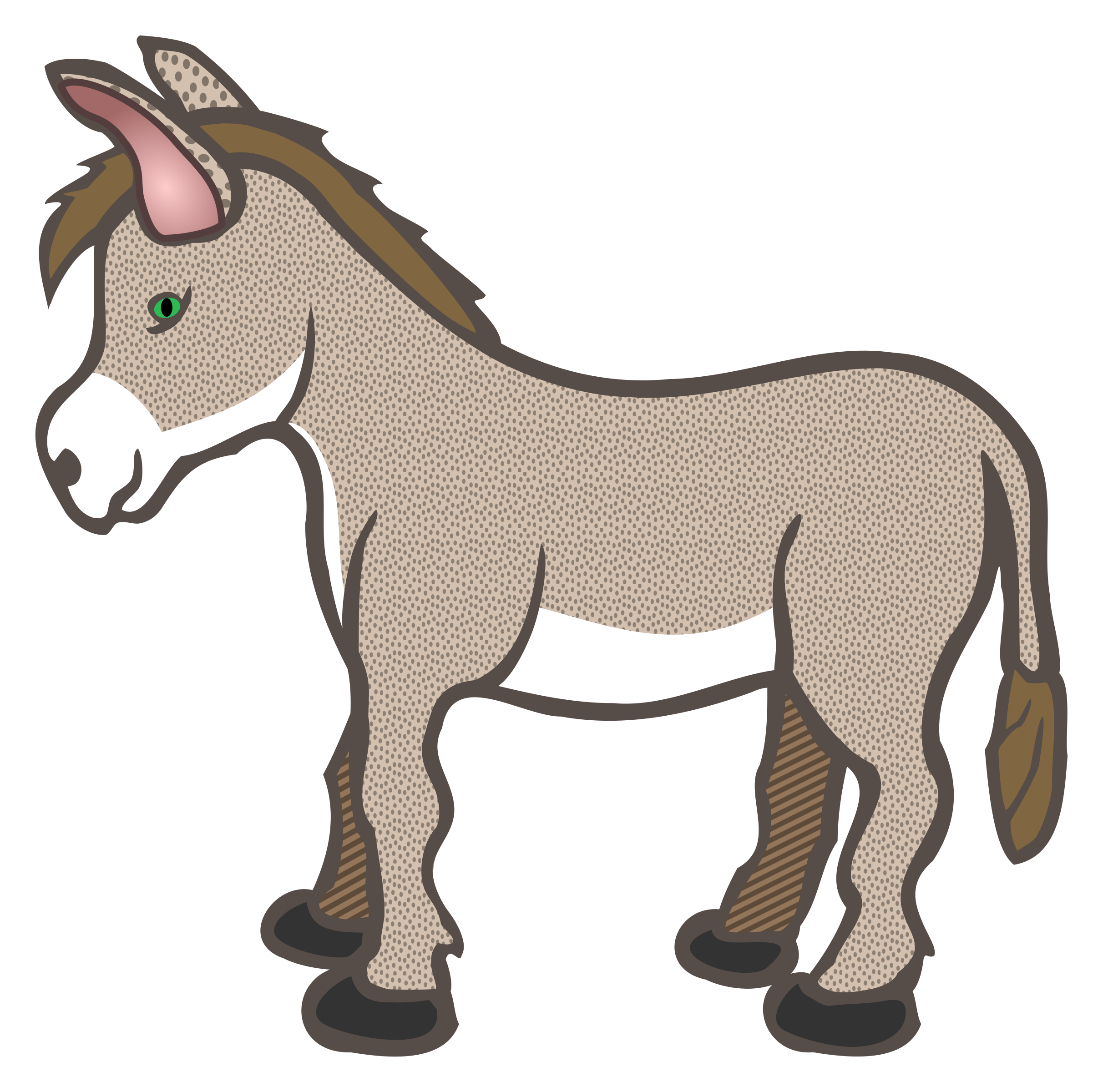 Donkey clipart free clipart images image