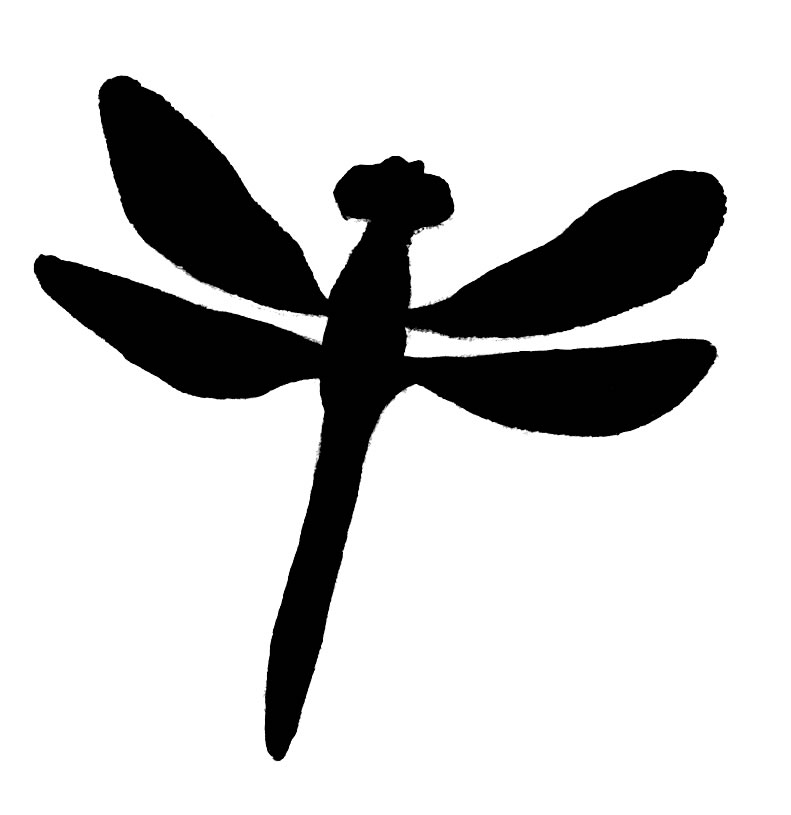 Dragonfly clipart 4