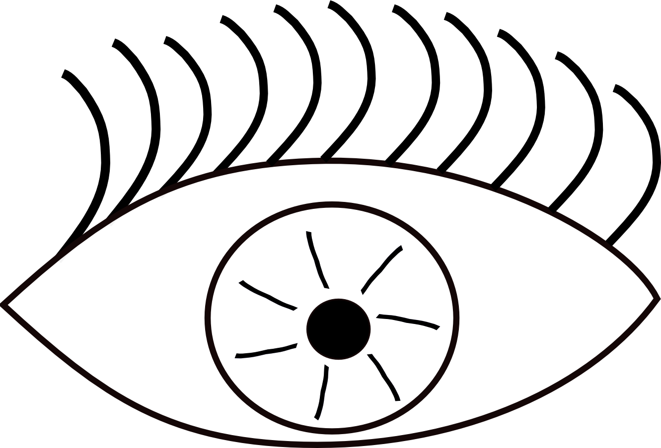 Eyeball eyes cartoon eye clip art free vector in open office 2