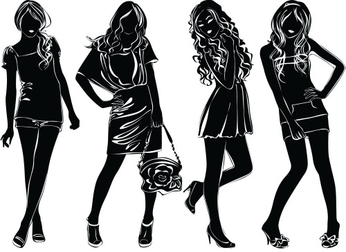 Free Fashion Clipart Black And White Download Free Clip Art Free Clip Art On Clipart Library