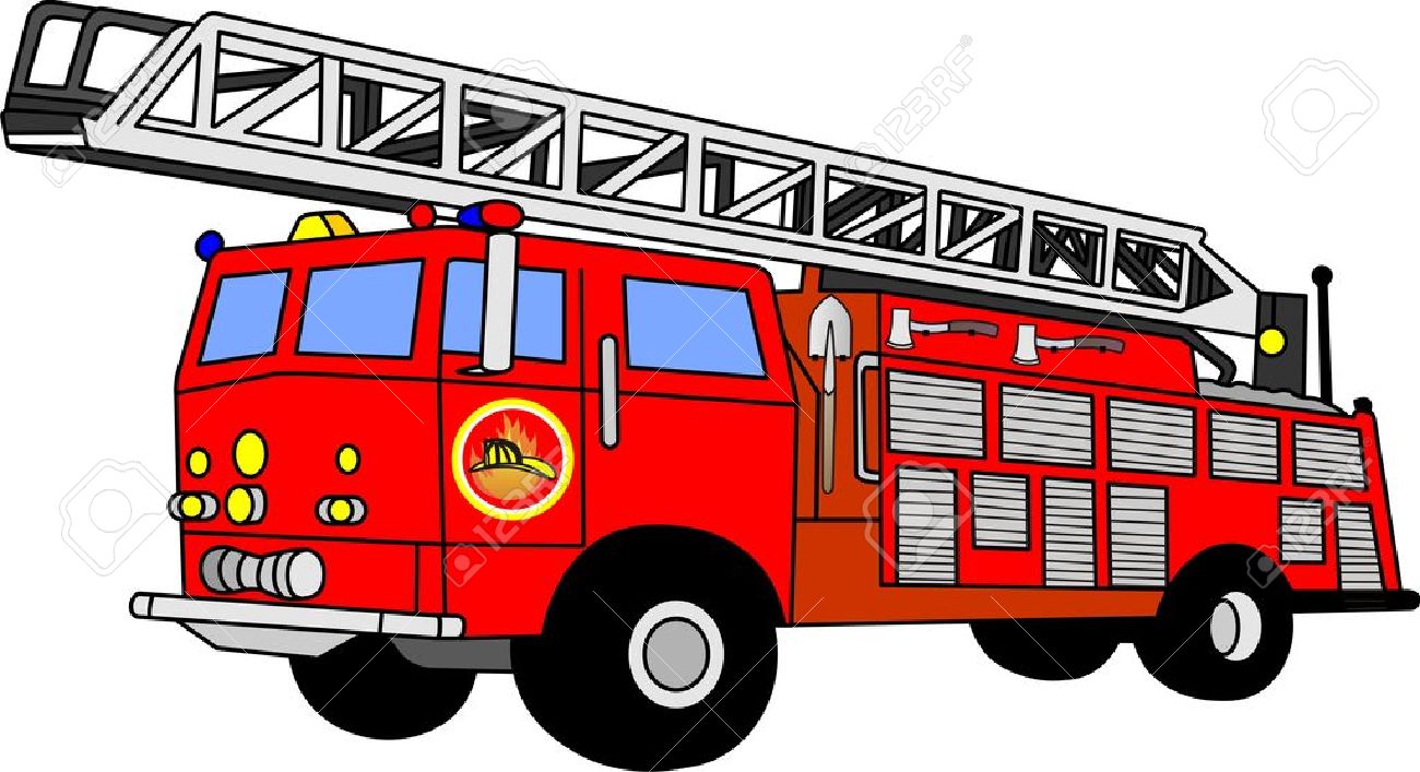 Fire truck firetruck stock illustrations vectors clipart stock vector