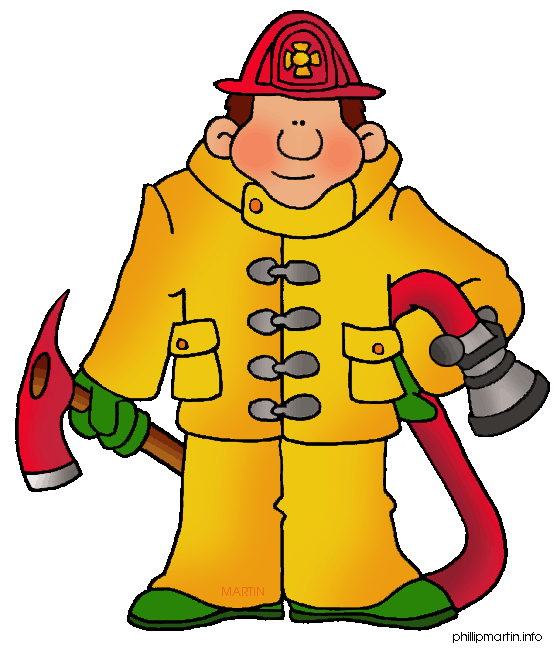 Fireman firefighter clipart free clipart images 2