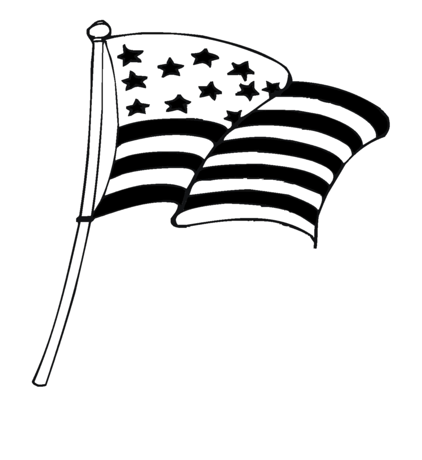 American flag clip art waving clipart cliparts for you