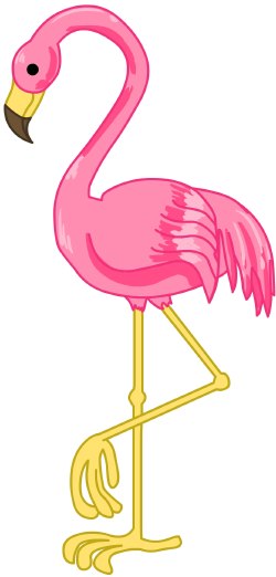 Flamingo clip art free free clipart images 2