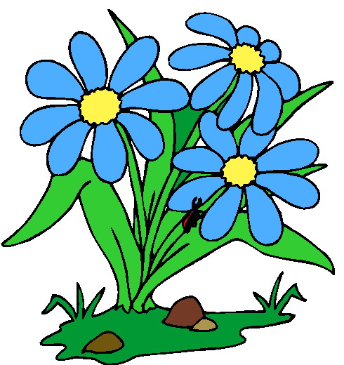 Birthday flowers clipart free clipart images
