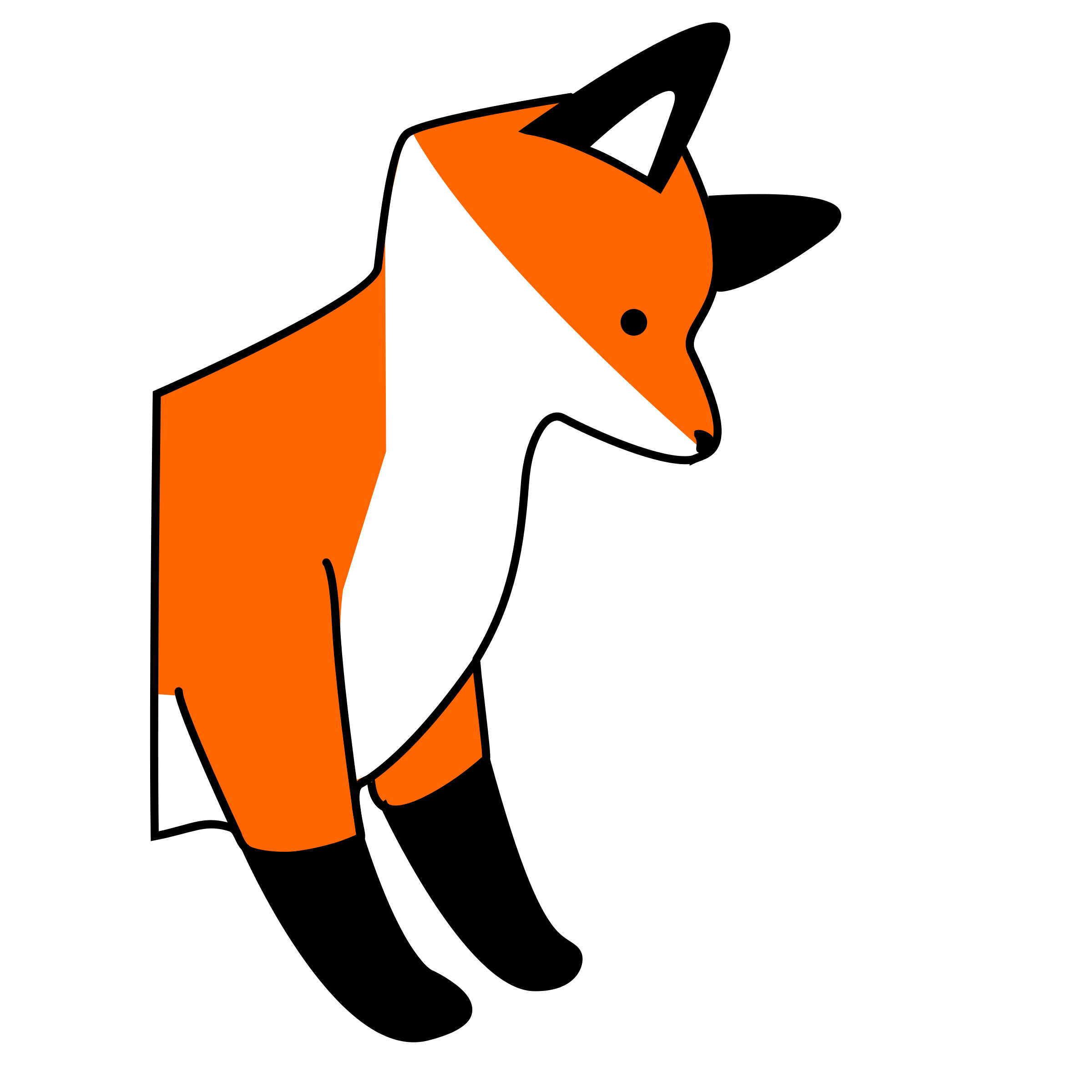 Fox clipart stupid fox