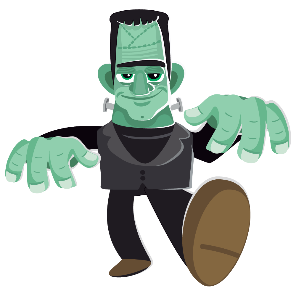Frankenstein free to use clipart