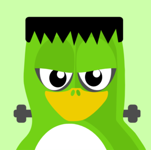Frankenstein bird clip art at vector clip art
