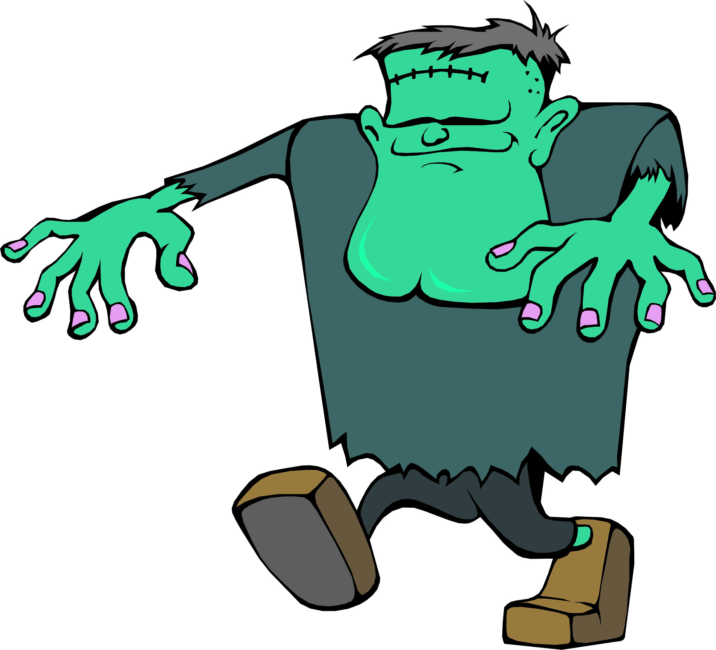 Frankenstein cartoon images clip art