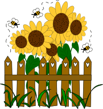 Garden clip art free free clipart images
